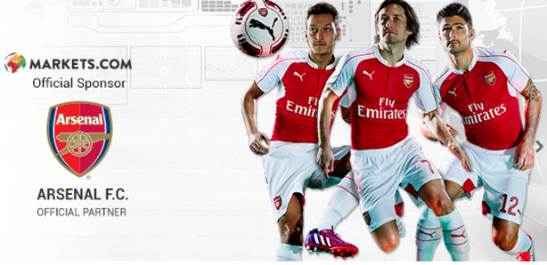 Markets.com-Arsenal-Sponsoring 