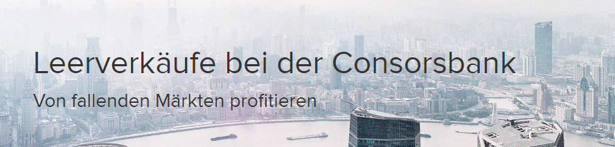 Consorsbank-Leerverkäufe-Banner